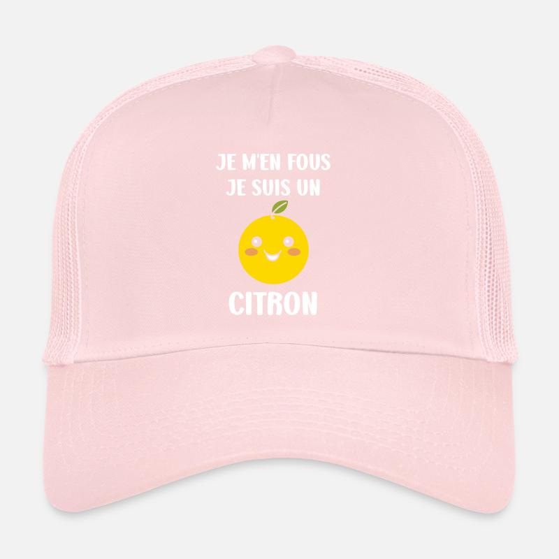 Humour petit citron Casquette trucker 