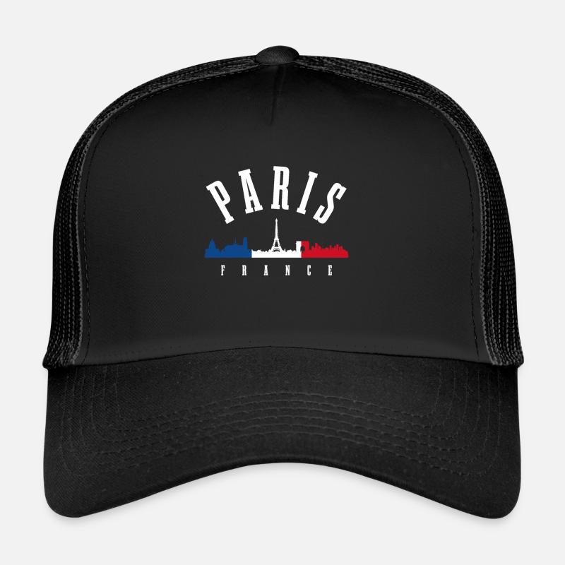 Paris Frankreich Eiffelturm Souvenir Trucker Cap