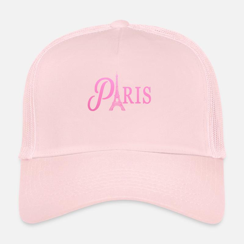 Paris, France, Tour Eiffel, Souvenir Casquette trucker 
