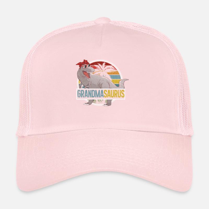 Omasaurus T Rex Dinosaur Oma Saurus Trucker Cap