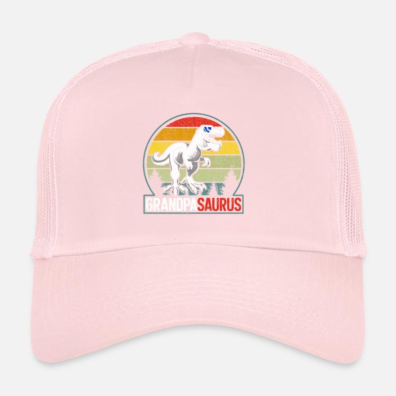 Opasaurus T Rex Dinosaur Grandpa Saurus Trucker Cap