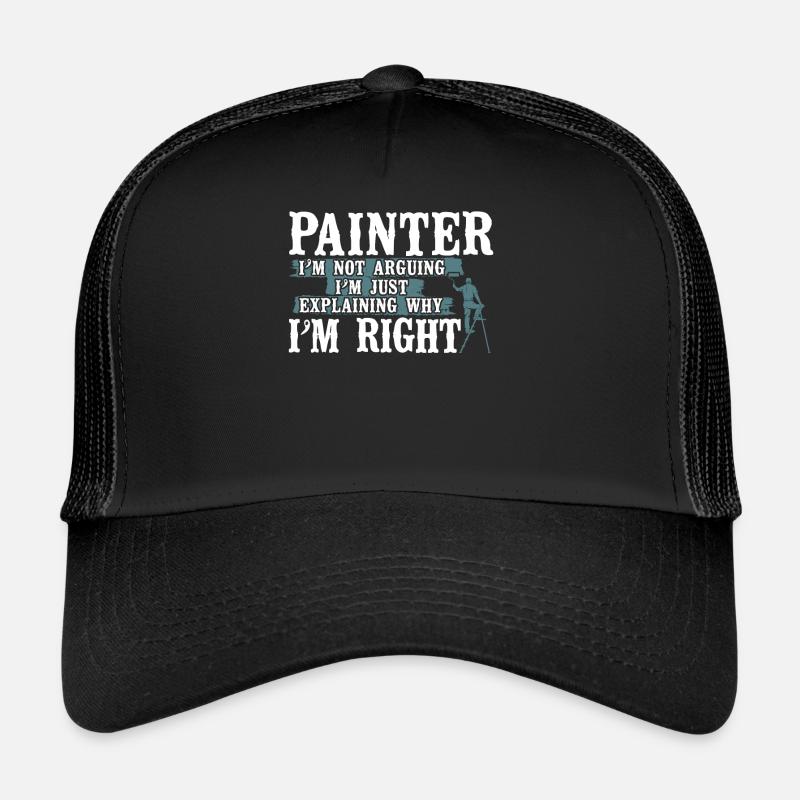 House Painter Decorator Painter Trucker Cap