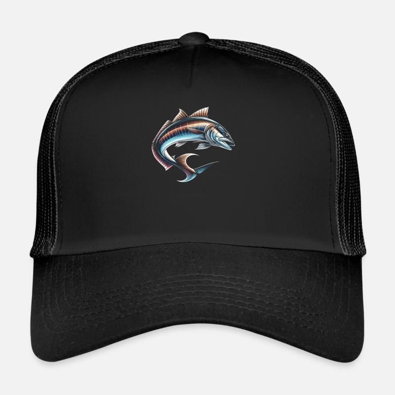 Cobia Amateur De Pêche Attrapeur De Poissons Pêcheur Pêcheur Casquette trucker 