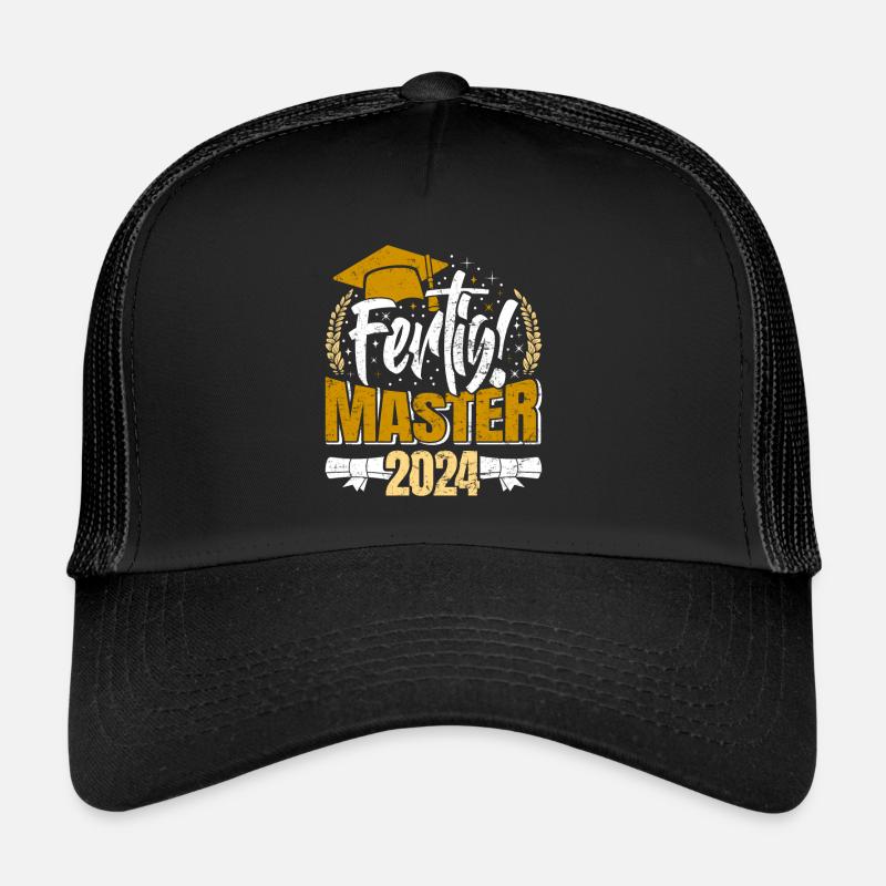 Master 2024 FERTIG! Masterarbeit Bestanden Trucker Cap