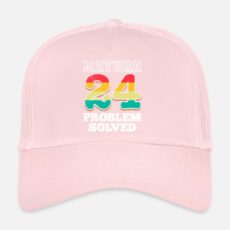 Matura 2024 PROBLEM SOLVED School Leaving Certificate Trucker Cap
