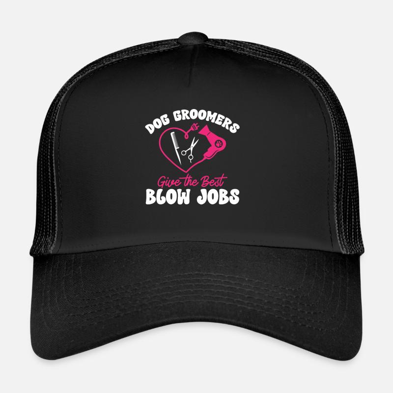 Salon de coiffure pour chiens Casquette trucker 