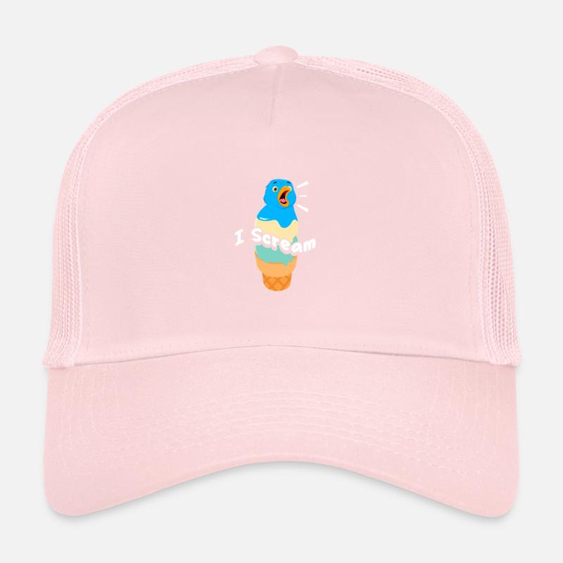 Eiscreme Eis Eiskrem Ice Cream Sommer Geschenk Trucker Cap