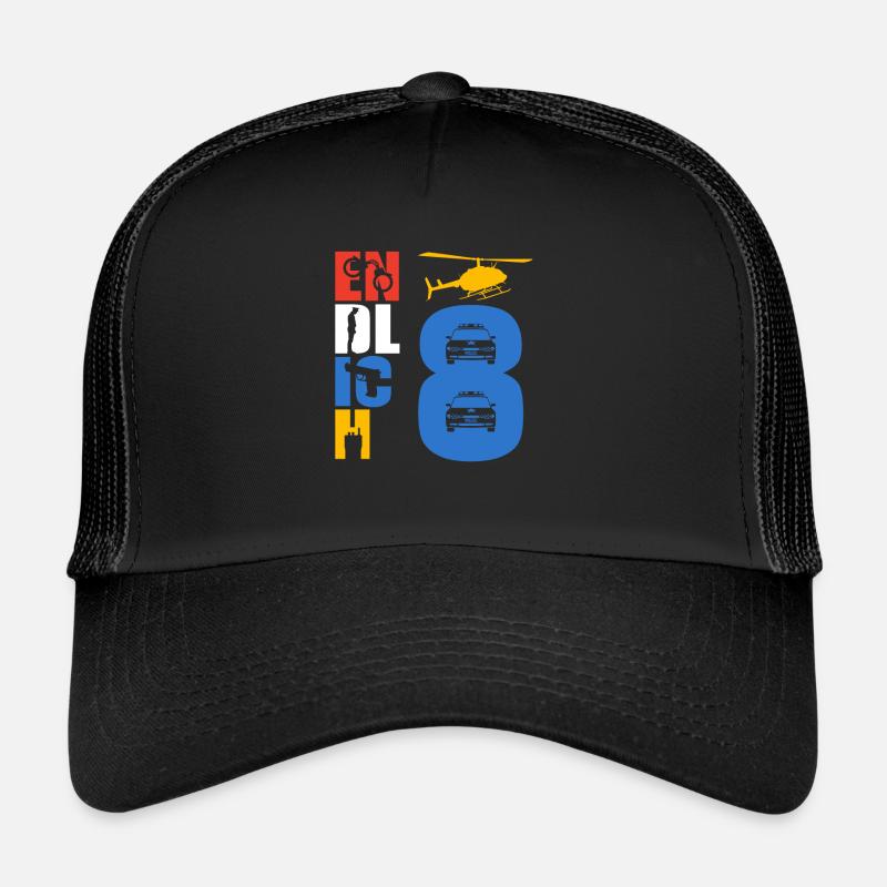 Finalement, 8 policiers Casquette trucker 