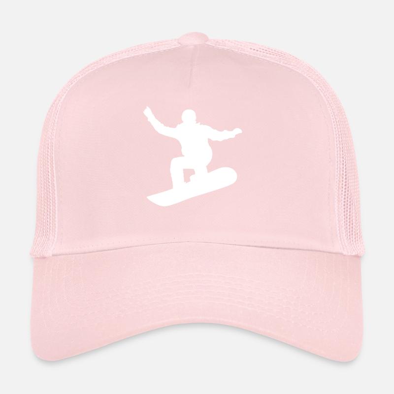 Snowboard, Halfpipe, Wintersport, Skiurlaub Trucker Cap