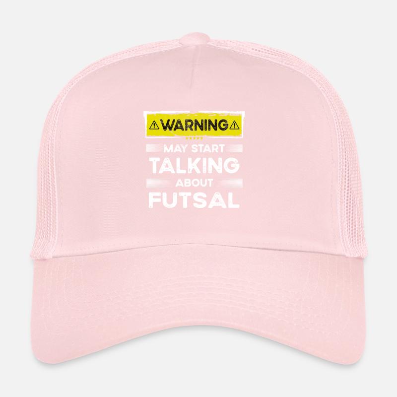 Talking about Futsal funny Trucker Cap