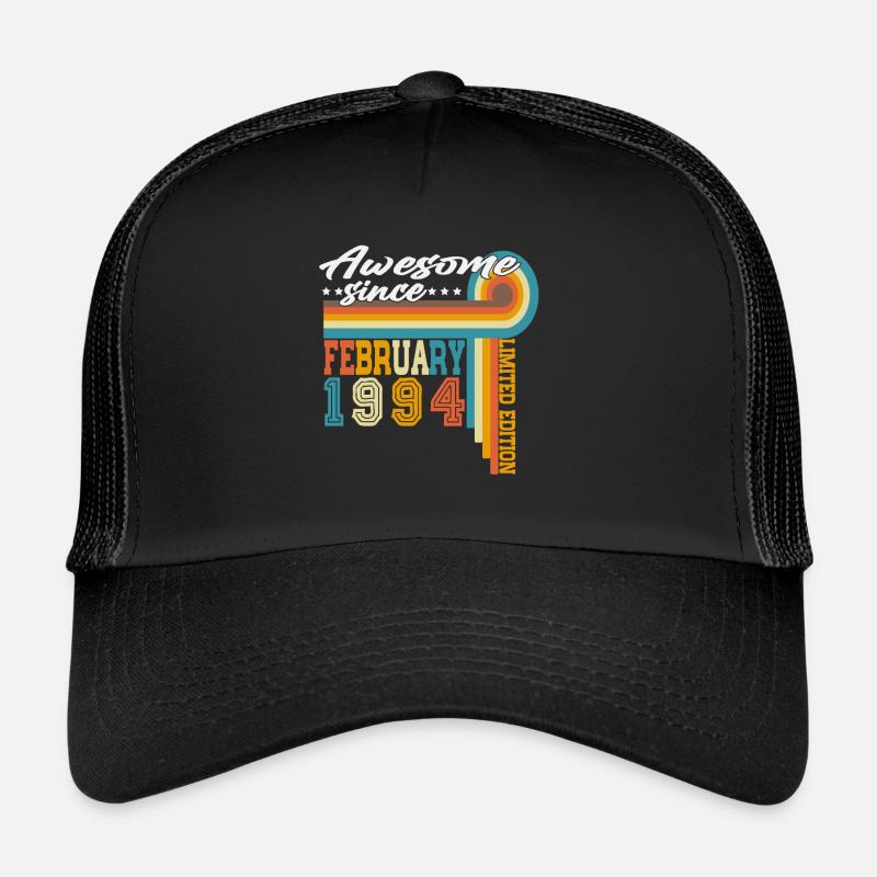 February 1994 Vintage Birthday Retro Gift Trucker Cap