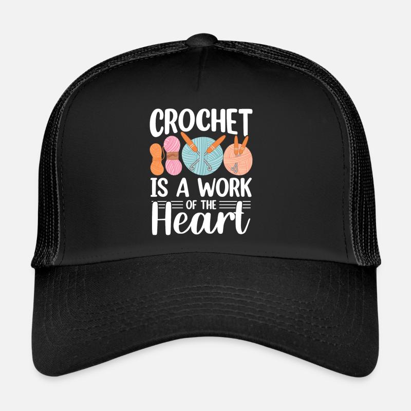 Crochet amant drôle boucle & crochet Design Casquette trucker 