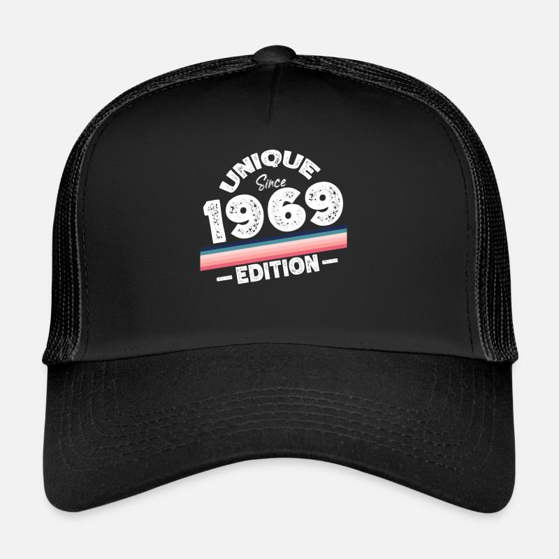 Unique Since 1969 Edition Birthday Vintage 1969 Trucker Cap