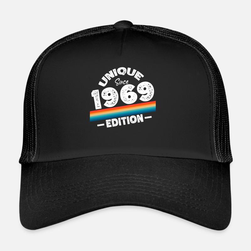 Unique Since 1969 Edition Birthday Vintage 1969 Trucker Cap
