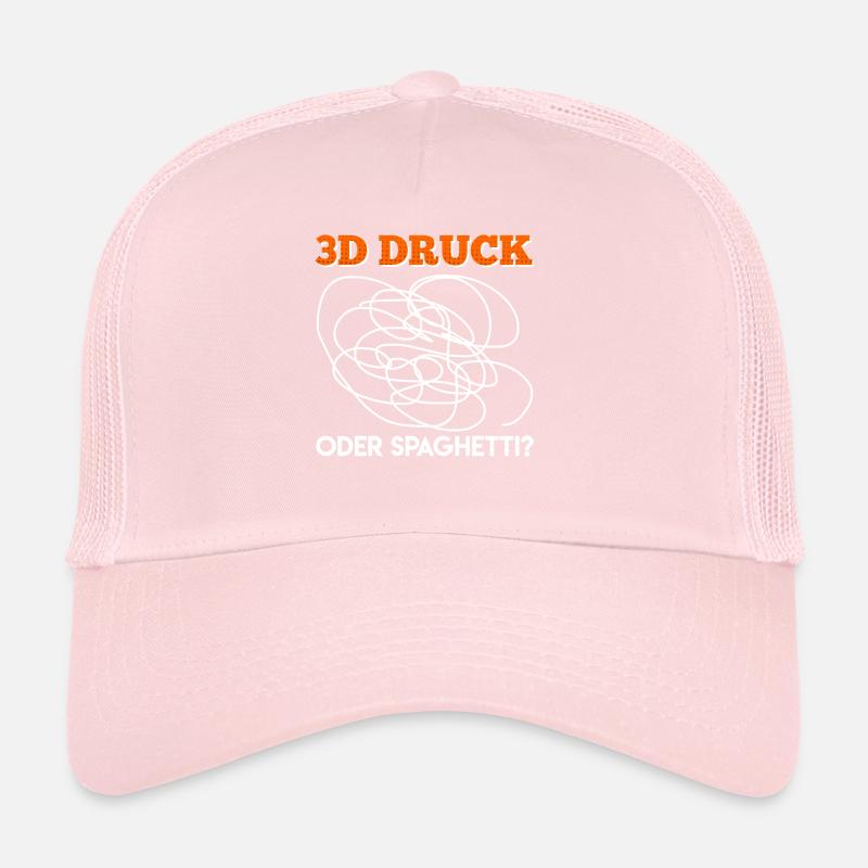 3D Druck oder Spaghetti? 3D Druck Fehler Trucker Cap