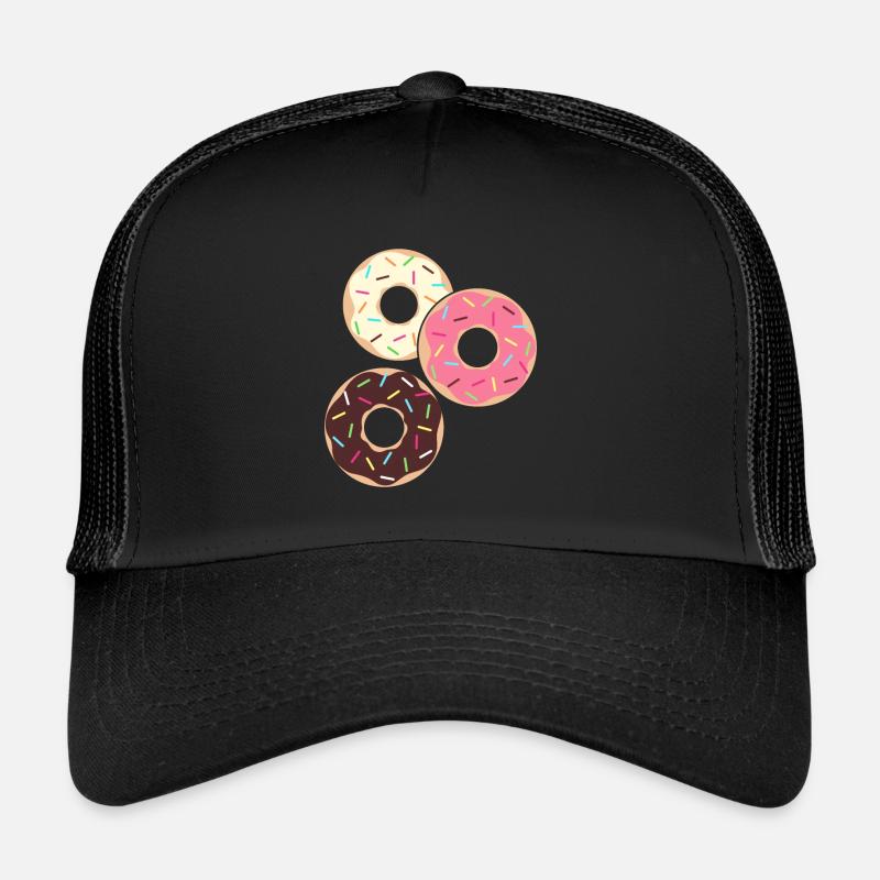 Donut sur le thème Donut pulvérisé drôle mignon Casquette trucker 