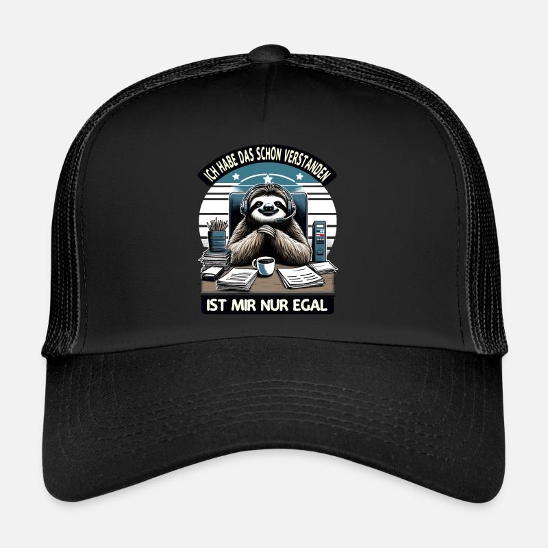 lustiger faLustiger Faultier Spruch Ich Habe Das S Trucker Cap