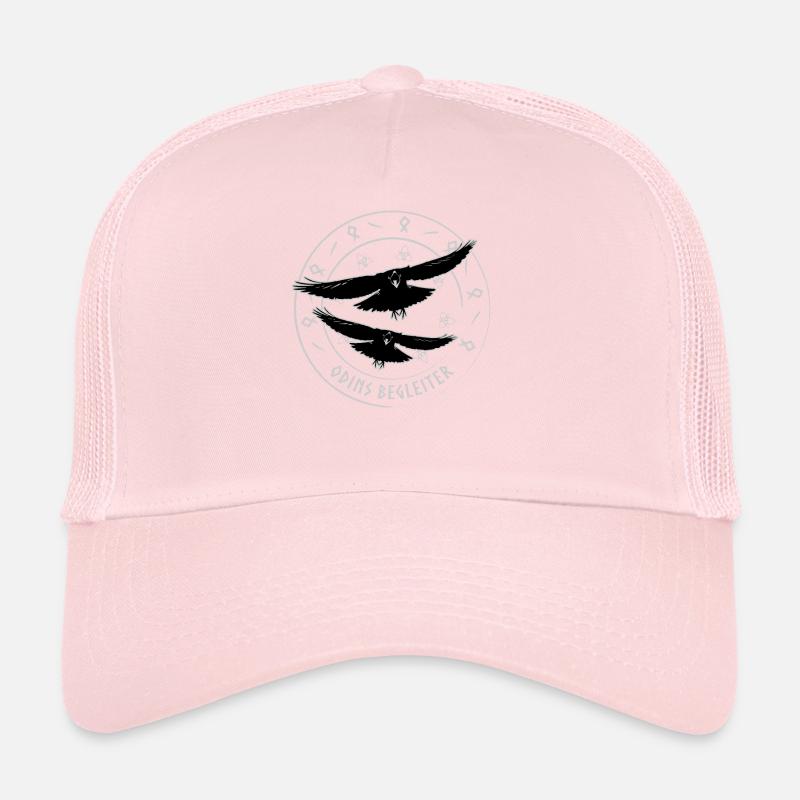 Le Corbeau d’Odin - Mythe et compagnon Casquette trucker 