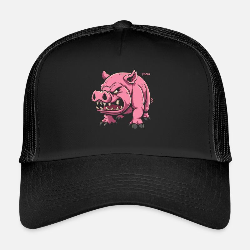 Cochon mignon de compagnie Casquette trucker 