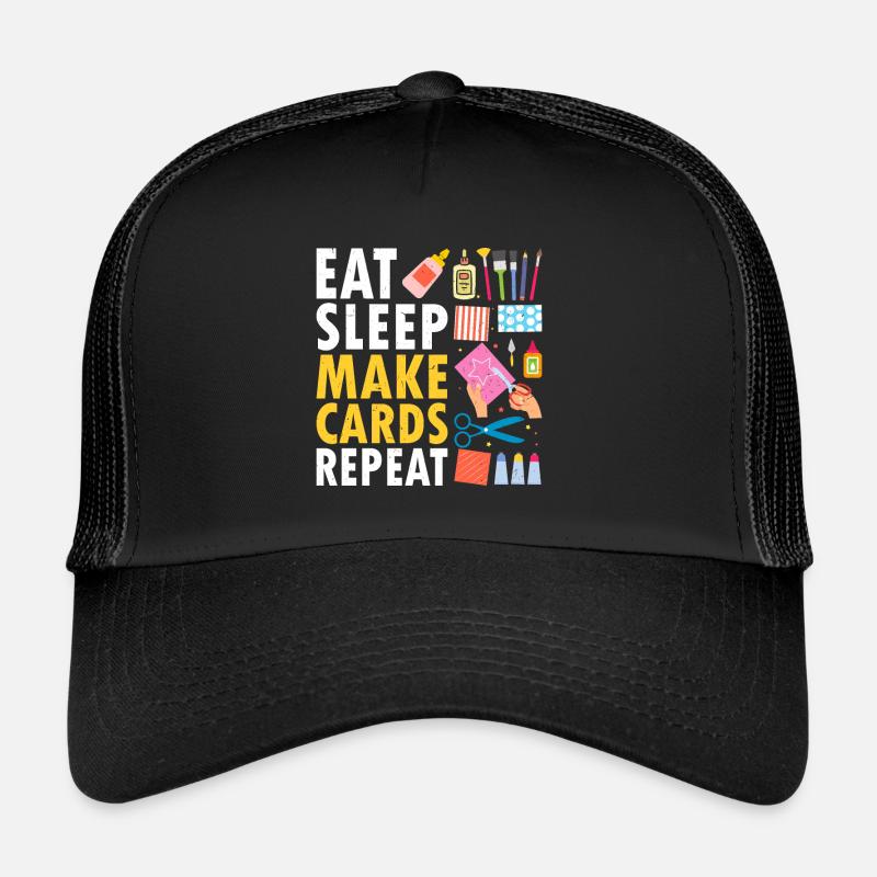 Papierbasteln Cardmaker Handmade Crafter Karte Trucker Cap