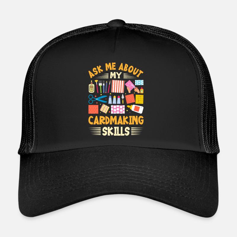 Papierbasteln Cardmaker Handmade Crafter Karte Trucker Cap