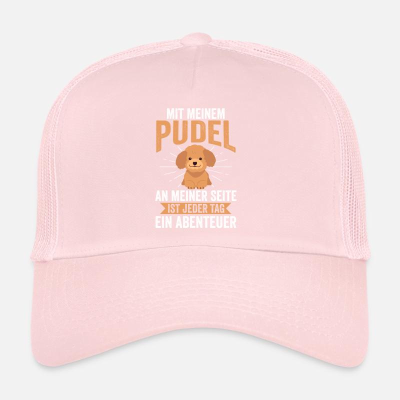 Hund Pudel Trucker Cap