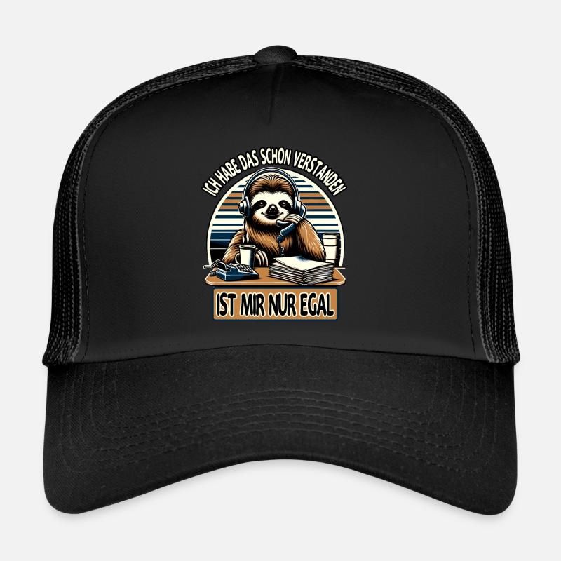 lustiger faLustiger Faultier Spruch Ich Habe Das S Trucker Cap