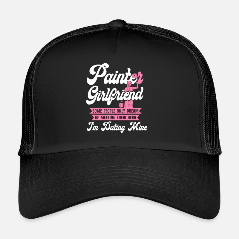 Petite amie peintre décoratrice en bâtiment Casquette trucker 
