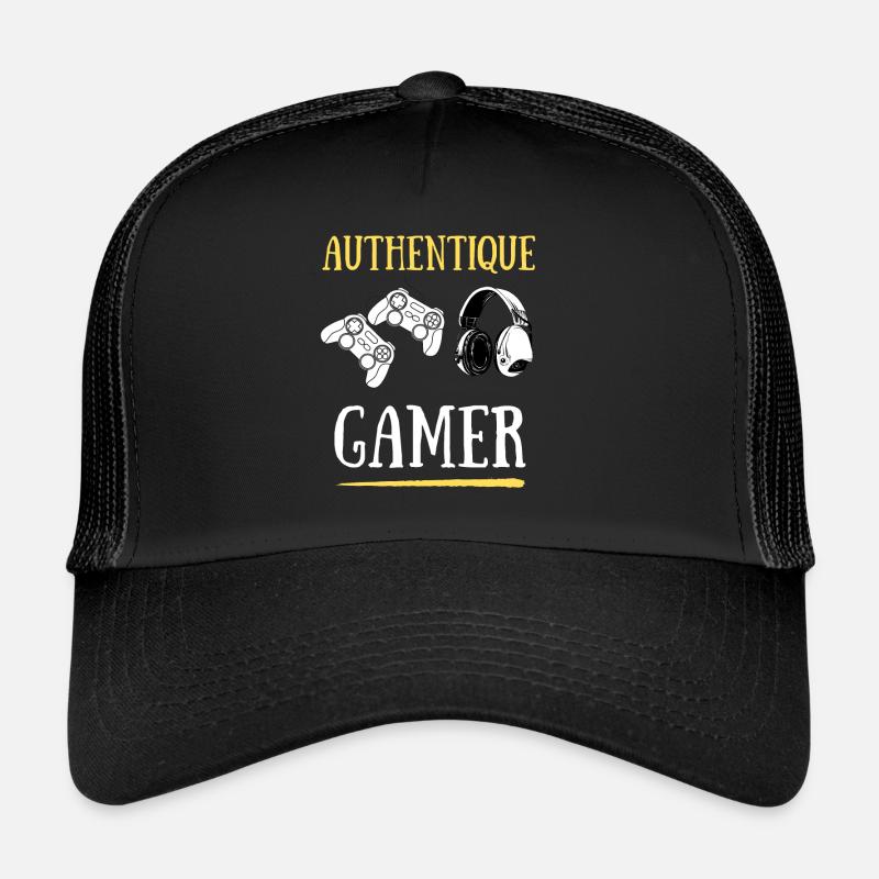 Authentique Gamer Casquette trucker 