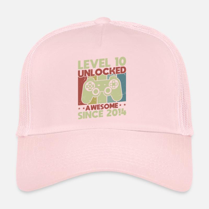 Level 10 Unlocked Trucker Cap