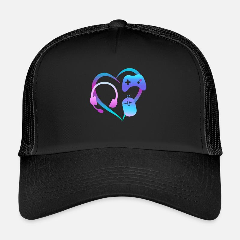 Gaming Lover Controller PC RGB Gamer Trucker Cap