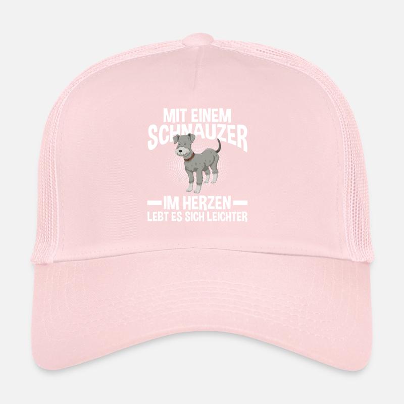 Schnauzer géant Schnauzer chien Casquette trucker 