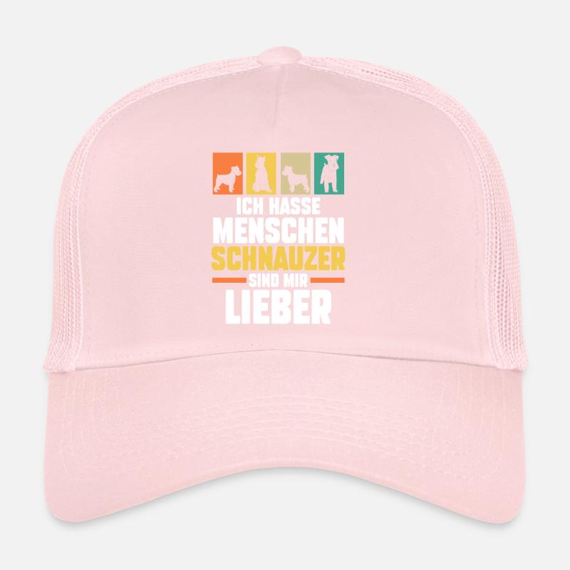 Schnauzer géant Schnauzer chien Casquette trucker 