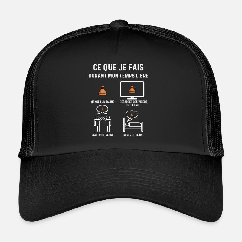 tajine temps libre cadeau Casquette trucker 