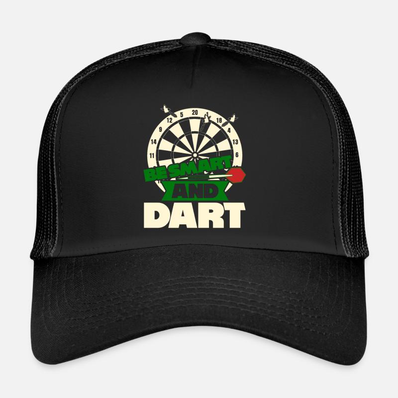 Fléchettes Jeu de fléchettes Joueur de fléchettes drôle Casquette trucker 