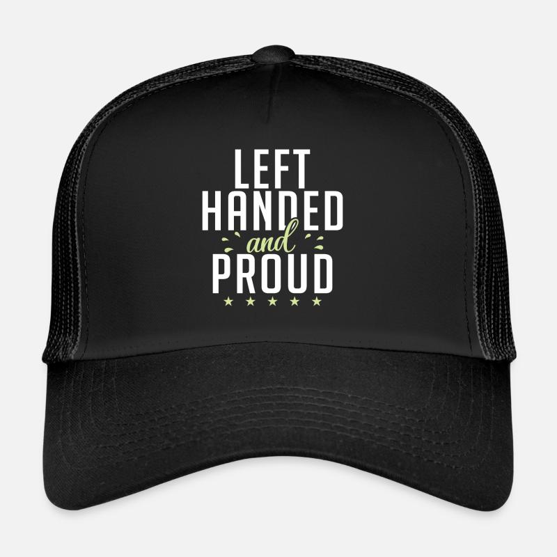Left Handers Gifts Trucker Cap