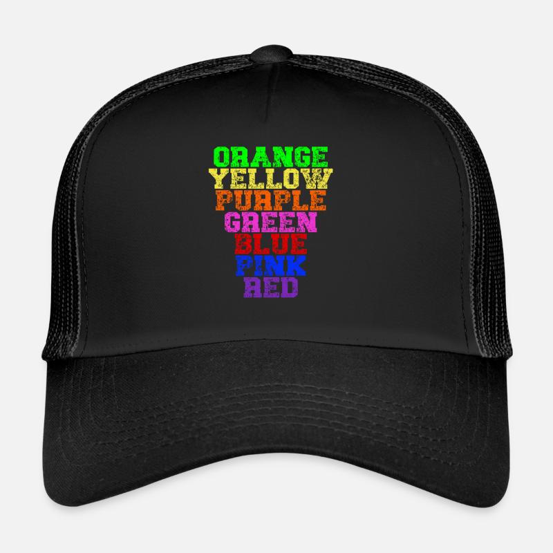 Farben Des Regenbogens - Lustiges ROYGBIV Trucker Cap