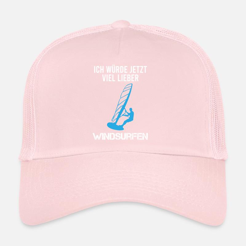 Prefer Windsurfing - Now Trucker Cap