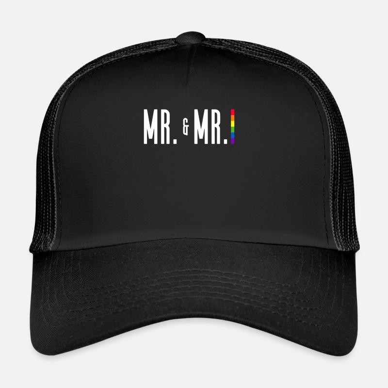 Gay Pride Hochzeit Homo-Ehe Trucker Cap