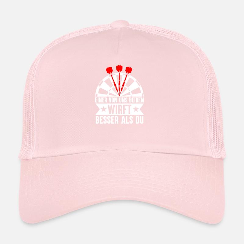 Fléchettes drôles et cadeaux de fléchettes pour les joueurs de fléchettes Casquette trucker 