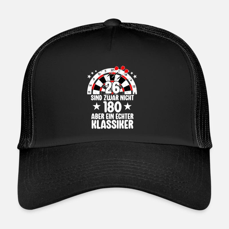 Fléchettes drôles et cadeaux de fléchettes pour les joueurs de fléchettes Casquette trucker 