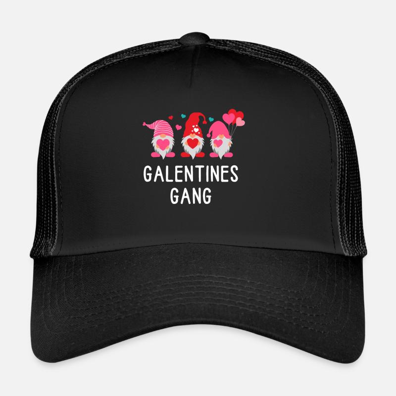 Funny Valentines Gift Ideas - Trucker Cap - black/black
