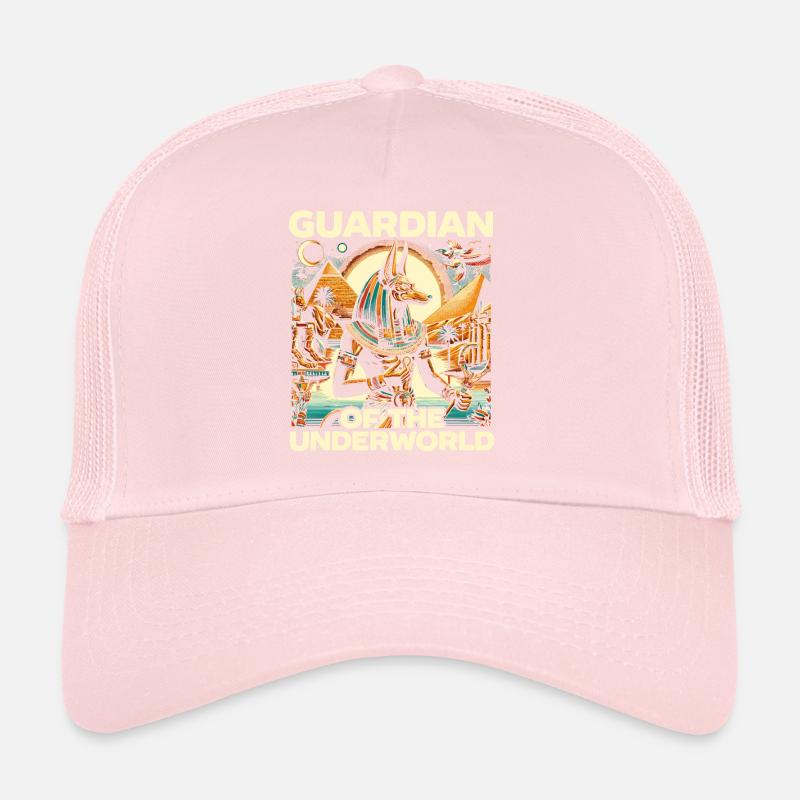 Anubis Egyptian Mythology Pyramid Ancient Egypt Trucker Cap