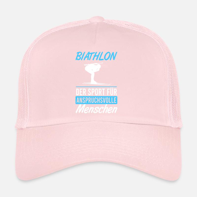 Biathlon – Défi et précision Casquette trucker 