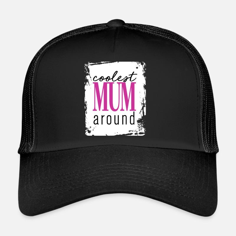 mum - Trucker Cap - black/black