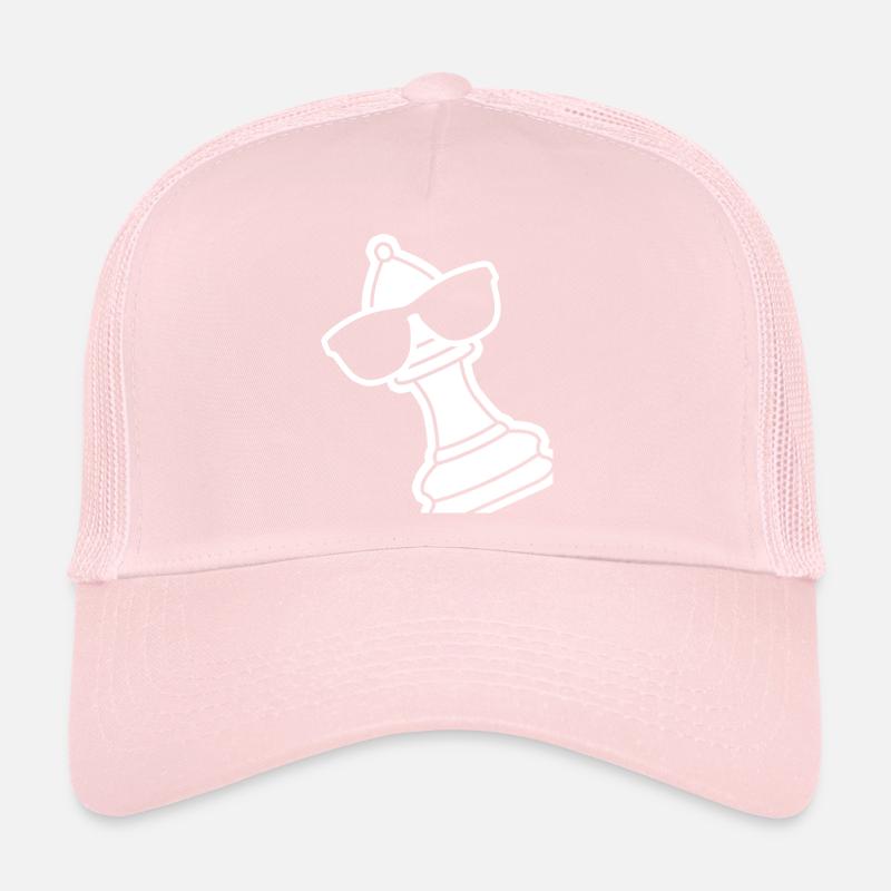 Chess Pieces Chess Board Trucker Cap
