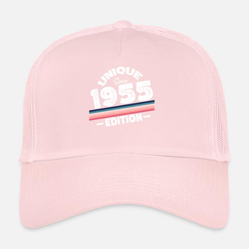 Unique Since 1955 Edition Birthday Vintage 1955 Trucker Cap