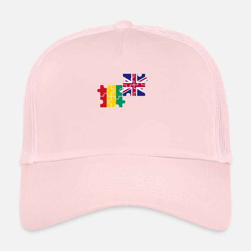 Guinea UK Flag British Guinea Trucker Cap