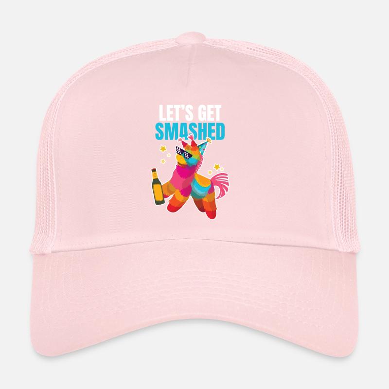 Let ́s Get Smashed Pinata Costume Casquette trucker 