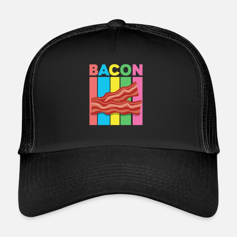 Retro Bacon Trucker Cap